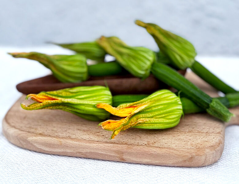 Zucchini flowers